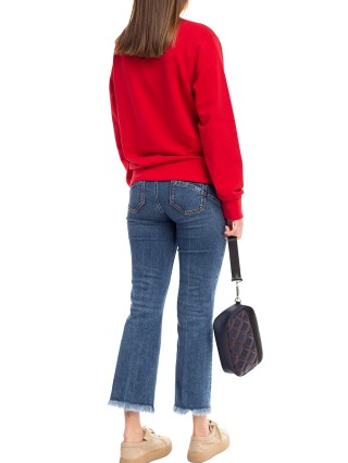 Синие джинсы SPORTMAX: фото 4 - Invogue